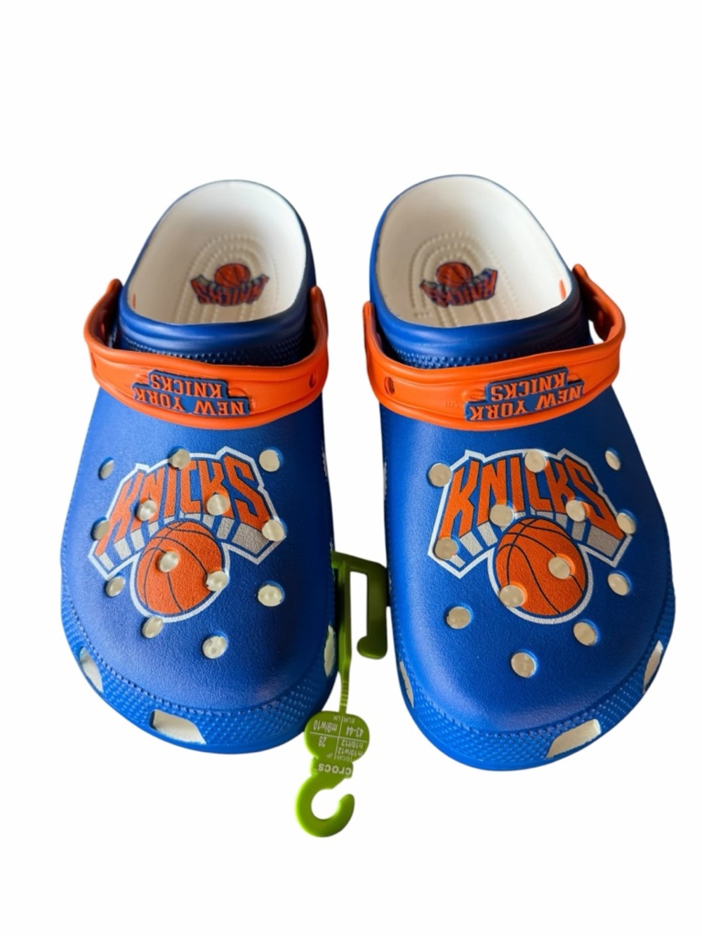 CROCS NEW NBA NY Knicks Classic Clog Size 10 or 12 #B1201A